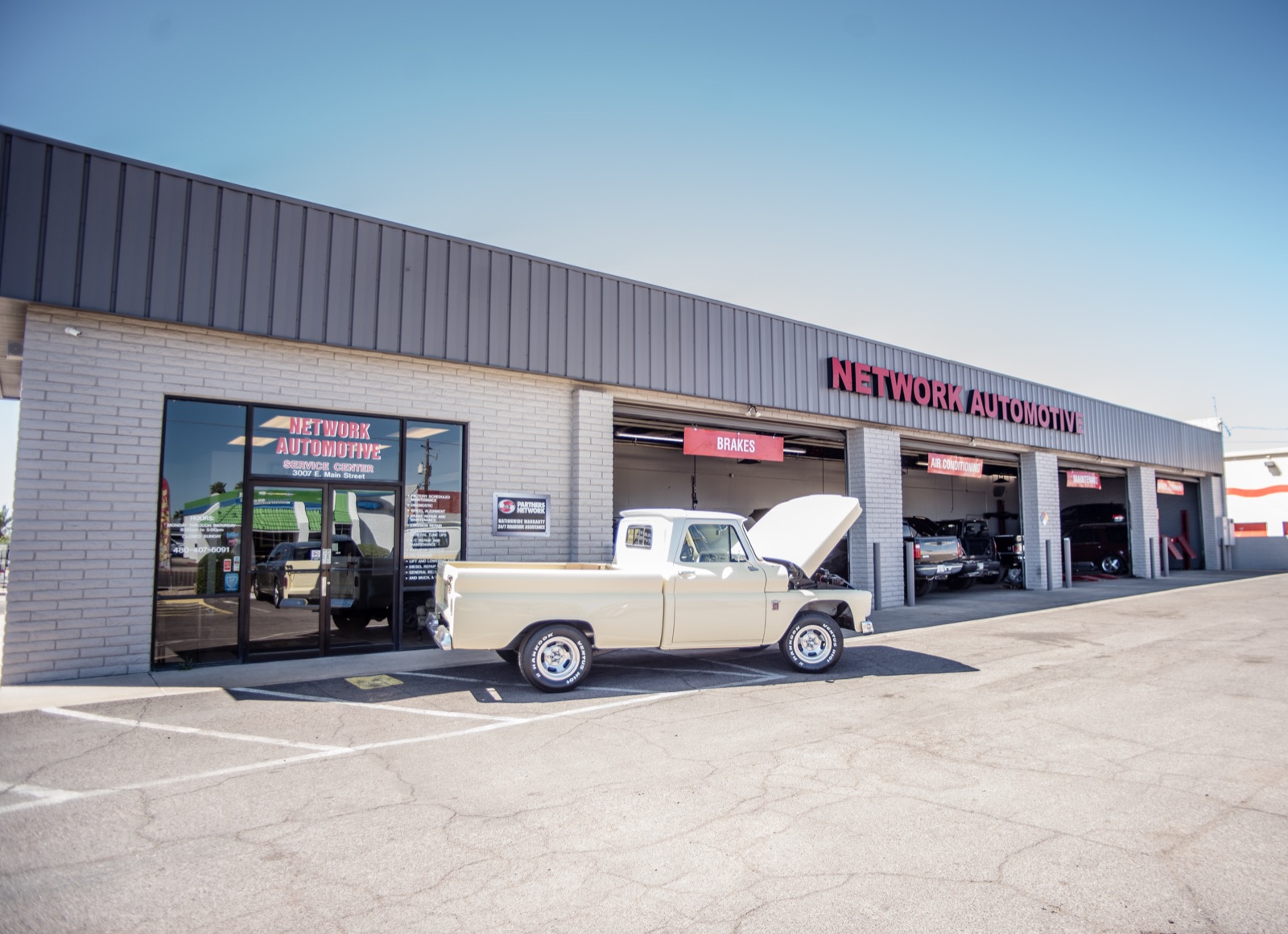Network Automotive Service Center shop bays
